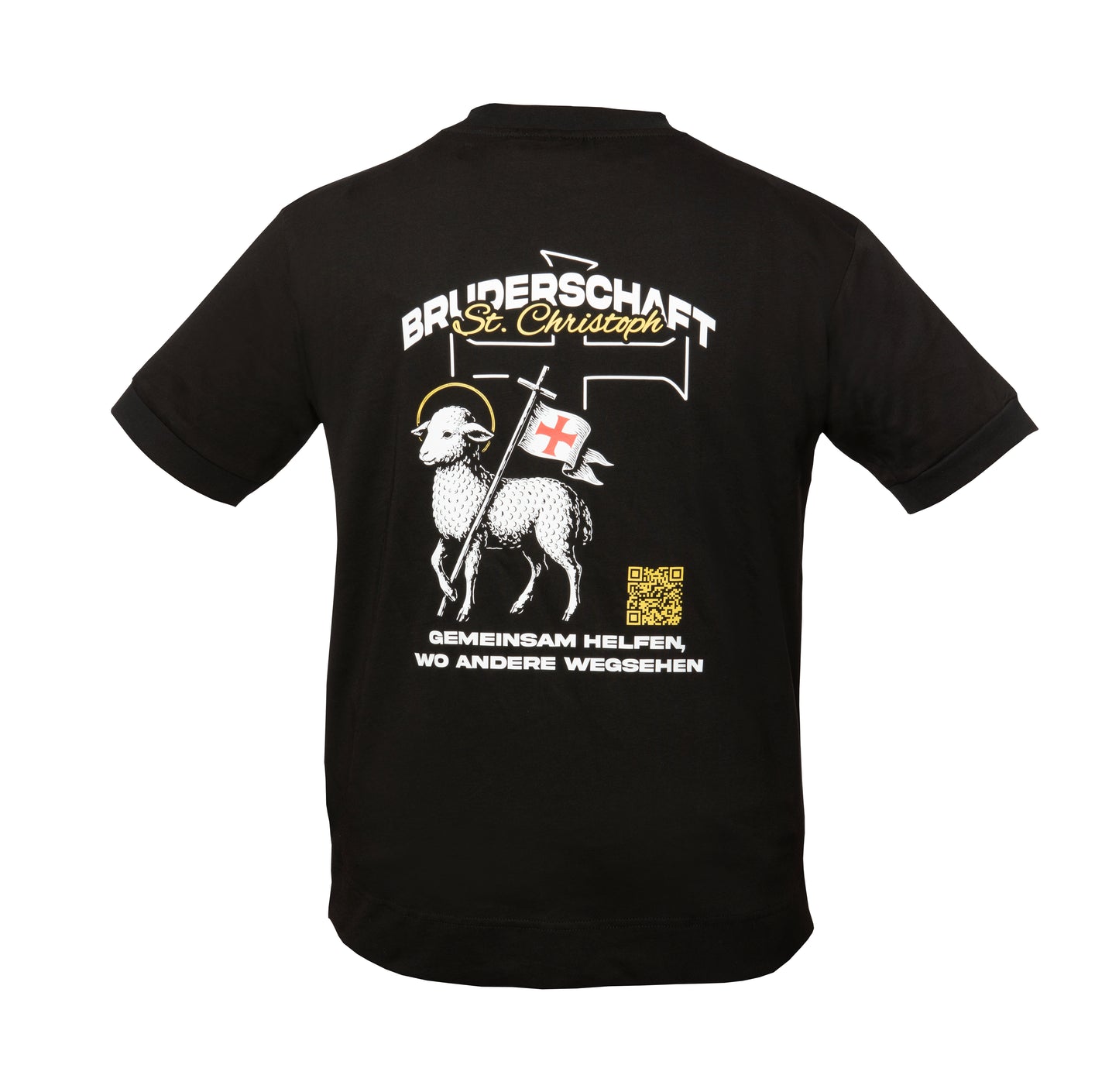BSC T-Shirt "Lamb Crew" - Black Regular Size