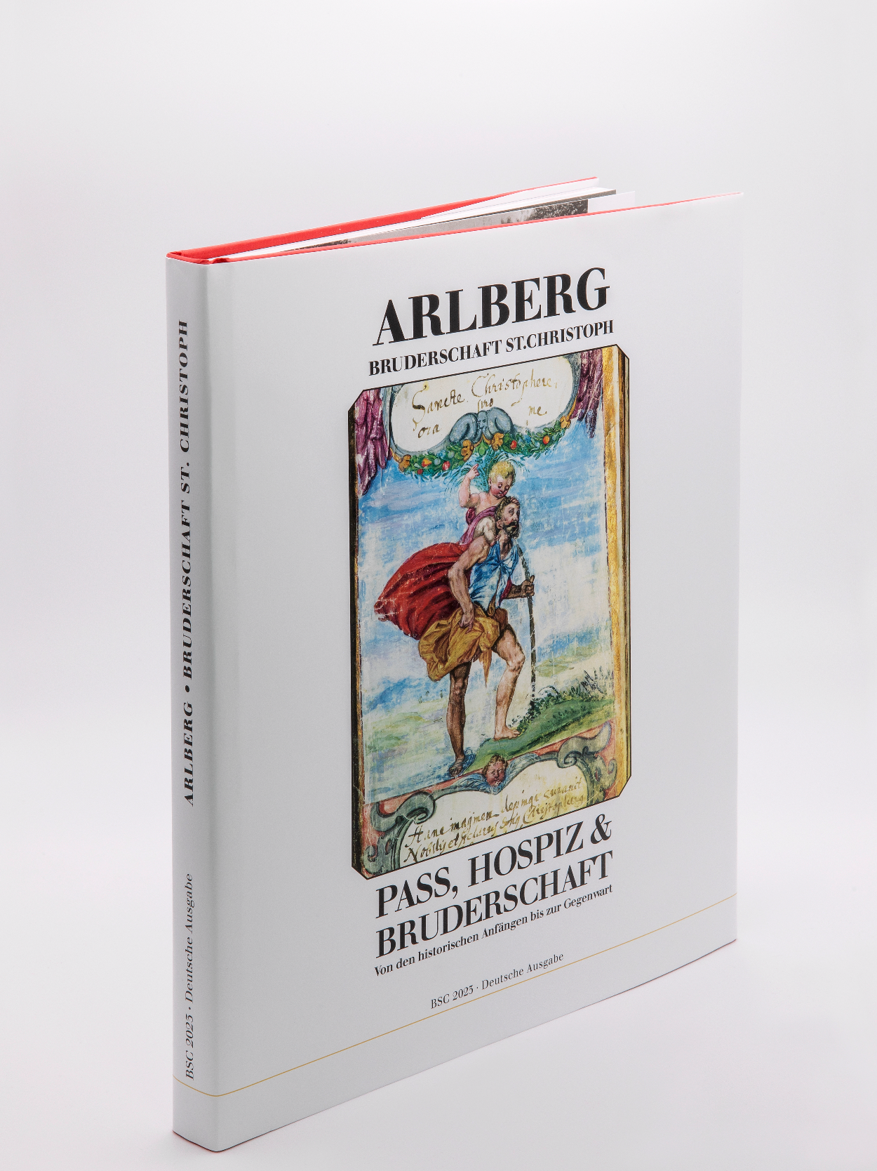 Historisches Buch über die Bruderschaft und den Arlberg - deutsche Ausgabe