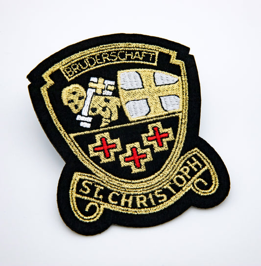 Gestickter Aufnäher mit dem Emblem der Bruderschaft - zum Aufnähen