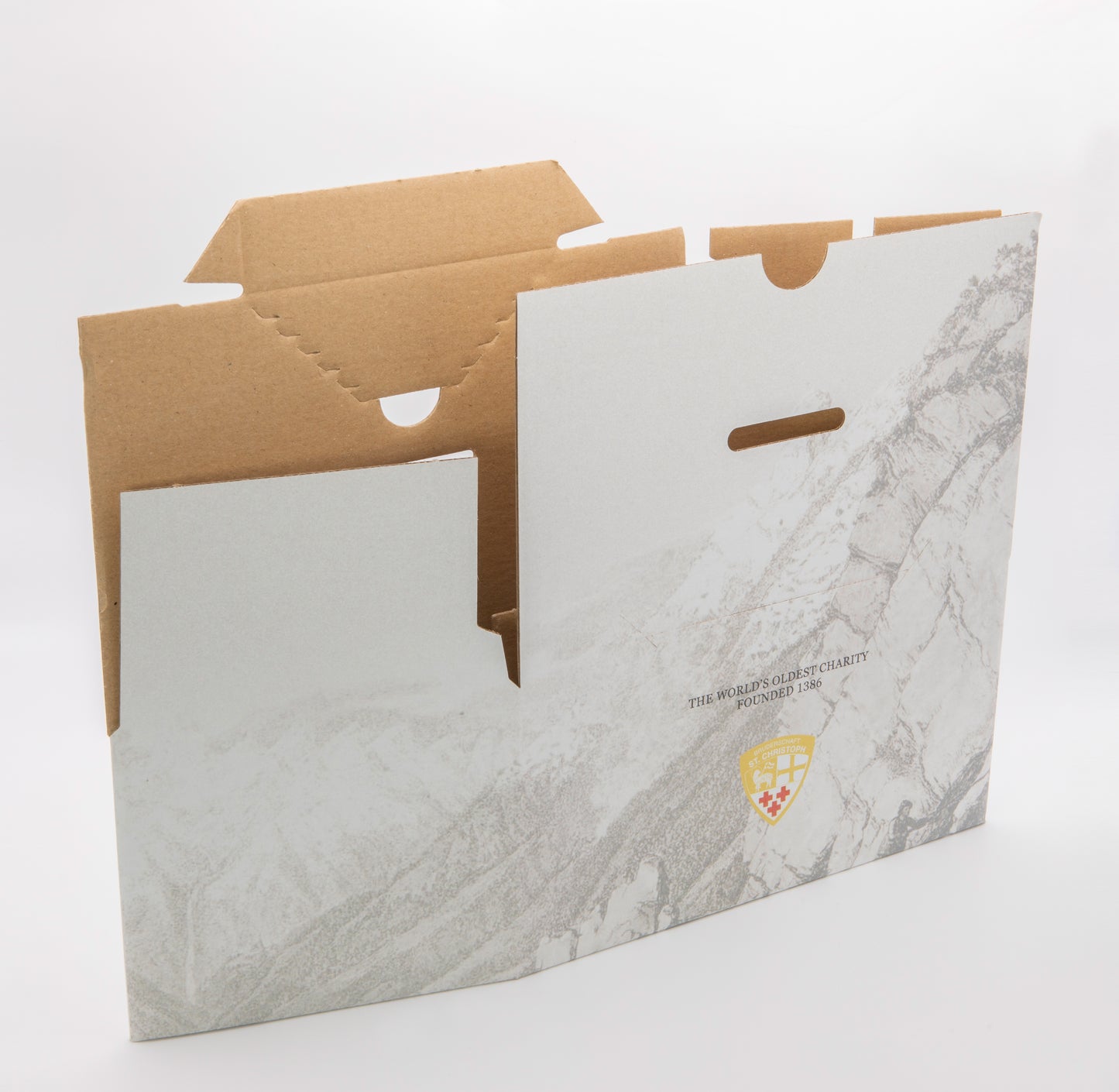 Kompakte Box zur Sammlung von Spenden bei Events & Empfängen