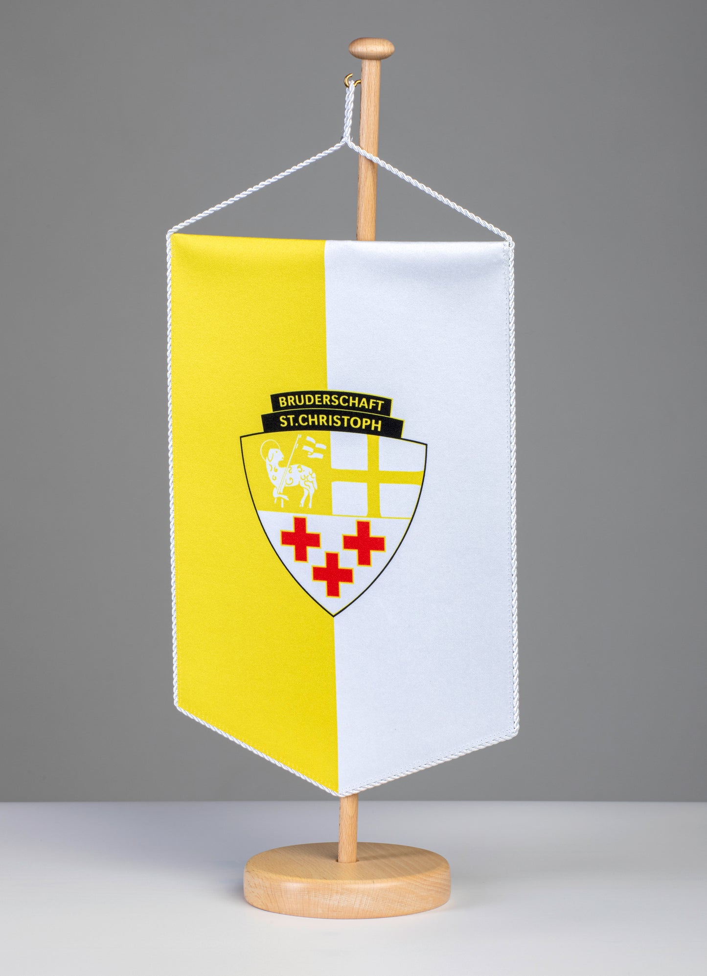 Klassischer Wimpel der Bruderschaft zum Aufhängen oder Präsentieren
