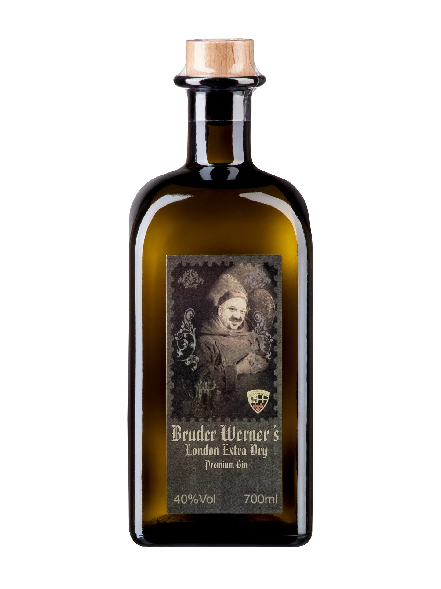 Edler London Dry Gin in limitierter BSC-Edition - Spende von Bruder Werner K-Club Lech